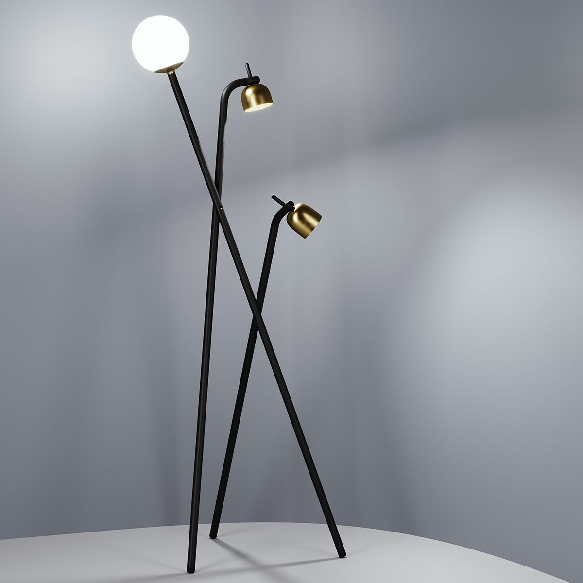 Tripod Floor Lamp by Fontana Arte Floor Lamps